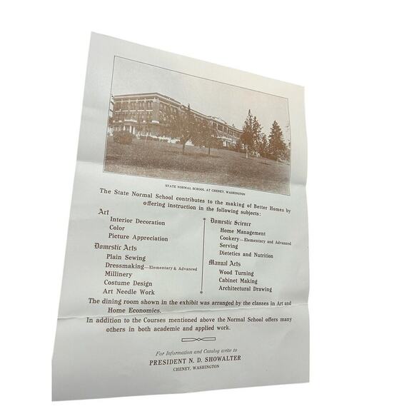 1925 Washington State Normal School Newspaper Programs Baccalaureate Huge Lot - Picture 4 of 7
